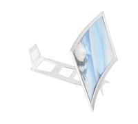 Mobile Phone Magnifier, Twelve inch Foldable Curved Screen Enlarger, Portable Projector Style Stand for Clear Viewing and Reduced Eye Strain for Watching Video Movie Night Home Travel Break Time