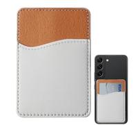 Mobile Phone Money Exchange: the cell phone card holders that won't slip at the end of the phone with abrasion resistant adhesive for bills, condu licenses