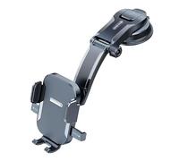 Mobile Phone Mount for Mini Countryman (R60 F60 U25 2010-2025 2026), Telescopic Long Arm Suction Cup Car Phone Holder, Dashboard Windshield Hands-Free Cradle for Vehicle Interior Accessories