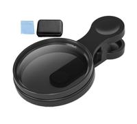 Mobile Phone Polarizing Filter - Circular Lens Filter Clip On, Phone Lens Polarizing Filter | Coated Glass Filter For Enhanced Color, Contrast, Photography, Easy Clip Design, High Transparency
