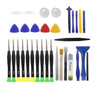 Mobile Phone Repair Tool Kit 30 PCS Upgraded Version Electronics Repair Tool Kit, Removal Cleaning Repair Kit with Magnetic Screwdrivers Set for Fix Phone, Computer, Tablet