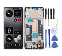 Mobile Phone Replacement Accessories for Nothing CMF Phone 1 A015 OLED LCD Screen Digitizer Full Assembly with Frame (Black) Repair Part