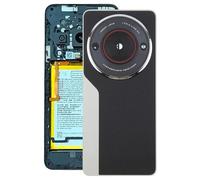 Mobile Phone Replacement Accessories for ZTE nubia Focus 4G Glass Battery Back Cover with Camera Lens Cover(Black) Repair Part