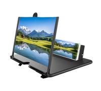 Mobile Phone Screen Magnifier, 3D HD Phone Screen Amplifier Portable Foldable Phones Stand Video Movie Game Enlarger For Home Office Kids The Elderly, 22x17x16.6cm