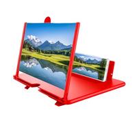 Mobile Phone Screen Magnifier, 3D HD Phone Screen Amplifier Portable Foldable Phones Stand Video Movie Game Enlarger For Home Office Kids The Elderly, 22x17x16.6cm