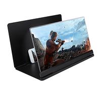 Mobile Phone Screen Magnifier Amplifier Freely Radiation Prevent Reflective Physical Optics Technology 3-5 Times Magnification Bright Colors 3D Visual Enjoyment No Battery Power Personal Theater