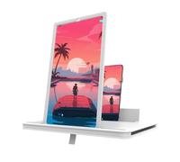 Mobile Phone Screen Magnifier for Smartphone, Foldable Portable Mobile Phones Video Amplifier with Vertical and Horizontal Magnifying Display for All Smartphones, for Watching Movie Videos