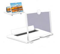 Mobile Phone Screen Magnifier - HD Projector Stand 3D Anti-Blue Light | Foldable Screen Amplifier for Movies, Videos & Games | Compatible with Smartphones, Ideal for Travel, Party, Family
