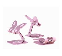 Mobile Phone Stand 360° Adjustable Design for Easy Viewing - Portable Aluminum Desktop Holder for Young Women - 1pc (1PC)