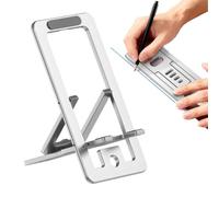 Mobile Phone Stand for Desk Aluminium Alloy Card Shaped Foldable