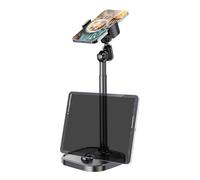 Mobile Phone Stand for Desk, Non-Slip Magnetic Angle and Height Adjustable Accessories, Adjustable Mobile Phone Stand, for Travel, Video Calls, Recording, Live Streaming Calls, Home Fitness Training