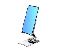 Mobile Phone Stand - Mobile Phone Holder Folding Desk | Desktop Mobile Phones Stand | Rotating Stand Stable SMATTHPHONE Printing for Poultry Vlogging Piling Streaming Tablet Kitchen