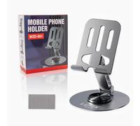 Mobile phone stand - Practical holder for mobile & tablet, Optimal angle, Perfect angle through 360-degree rotation, Stable placement, Table stand