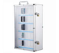Mobile Phone Storage Cabinet Cell Phone Charging Locker for Conferences Classroom & Office Secure Phone Management Orga Durable & SpaceSaving Design