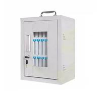 Mobile Phone Storage Cabinet Desktop Storage Rack Steel Mobile Phone Storage Cabinet,with Ventilating Holes at Both Ends Lock and Key with Digital Numbering,Suitable for School Factory Office(24 floor