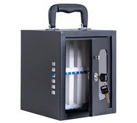 Mobile Phone Storage Cabinet for Schools, 12-60 Positions, Heat Dissipation Management Box, Classroom Cell Phone, Black - Perfect Solution for Classroom Use