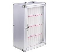 Mobile Phone Storage Cabinet Lockable Safety Box for 12-60 Bits Numbered for Student Cell Phone Management Secure Cellphone Holder for Classroom Use