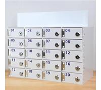 Mobile Phone Storage Cabinet Wall-Mounted nizer with 100 Slots Secure Locker for Phones Portable Phone Holder Ideal for Offices and Public Spaces