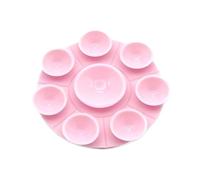 Mobile Phone Suction Cup Holder for the Back - Round Silicone Adhesive Stand for Smartphones - Lightweight Magnetic Holder for Mirror Decoration Family Friends Items