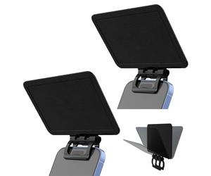 Mobile Phone Sunshade, 2PCS Car Mobile Phone Sunshade Cover, Adjustable Angle Anti Glare Phones Sun Shade for Outside, Universal Foldable Anti Reflection Smartphone Umbrella Shade Clip, for Outdoor