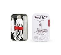 Kikkerland Emergency Tech Kit Set of 4 Screen Cleaner Cloth and Cable Cell Ph...
