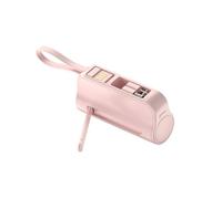 Mobile Phones 5000 mAh Charging Power Banks with Cable Construction and Streaming Standing While Charging