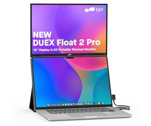 Mobile Pixels Duex Float 2 Pro 16" Tragbarer Monitor 2.5k 2560x1600 120Hz (101-1011p03)