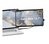 Mobile Pixels - Duex Max (Grey) - Portable Laptop Monitor, 13.3'' Full HD IPS Display, Compatible with Windows/Mac/Chromebook, Lightweight and Easy to Use - Experience Unmatched Productivity