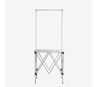 Mobile Portable Promotion Counter Table - Supermarket Tasting Booth Kiosk, Trade Show Display Stand, Reception Event Desk, Advertising Exhibition Podium Table