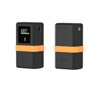 Mobile Power Protective Case for CUKTECH No.10 mini Power Bank Fast Charger Anti-Lost Sim Card Eject Pin Needle Storage Case USB C Cable Organizer (Black)