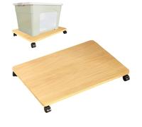 Mobile Printer Stand with 4 Wheels for Home & Office Easy to Move Design Perfect for Printers Luggage Appliances and Living Room Furniture