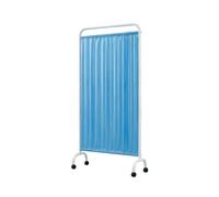 Mobile Privacy Screen, Freestanding Rolling Partition Wall Panels for Hospitals Bedrooms Salons