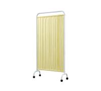 Mobile Privacy Screen, Freestanding Rolling Partition Wall Panels for Hospitals Bedrooms Salons