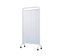Mobile Privacy Screen, Freestanding Rolling Partition Wall Panels for Hospitals Bedrooms Salons
