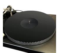 Mobile Pro Shop Acrylic Turntable Mat - Acrylic Slipmat for Vinyl LP Record Players - Improves Sound Quality & Provides Tighter Bass - Anti Static Platter mat (Black)