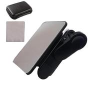 Mobile Reflection Camera Clip - Smartphone Adjustable Camera Camerie Mirror Reflections Clips Kit | PHOEN CAMERA Mirror Reflection Clip, Portable Reusable Photography Accessories, Black, Se référer au