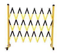 Mobile Retractable Indoor Outdoor Barrier 1.2m x 1m (3.9ft x 3.3ft) - Versatile Traffic Control Gate for Industrial Use Safety and Security Solution