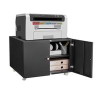 Mobile Rolling Filing Cabinet with Adjustable Shelf and Storage - 2-Drawer Office Organizer for Home and Small Spaces