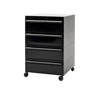 Mobile Rolling Storage Cabinet - Under Desk nizer for Office Files and Essentials - Space-Saving Solution for Home and Office Use