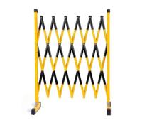 Mobile Safety Barrier Gate,retractable safety fence,Folding Security Gate with Side Wheels, Fiberglass Insulation Retractable Traffic Fence, Easily Assembled Flexible Mobile, for Constructio