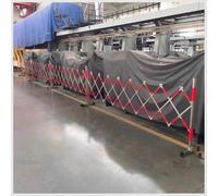 Mobile Safety Barrier Gate,retractable safety fence,Security Barrier,Industrial Stainless Steel Traffic Barricade - Expandable Reflective Safety Barrier Gate, Retractable Folding Fence for O