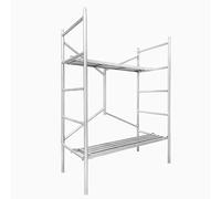 Mobile Scaffolding Ladder, Foldable Steel Scaffold Platform with Wide Non-Slip Platform, Scaffolding Equipment for RV Cleaning High Painting Walls, Drywall, Decorating (Size : H:180cm)