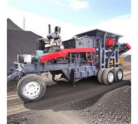 Mobile Stone Crusher Heavy Equipment - High Efficiency Rock Crusher, Industrial Jaw Crushing Equipment