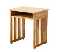 Mobile Storage Cabinet for Vacuum Robot, Rustic End Side Table with Wheels for Living Room, Home Office