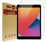 MOBILE STUFF LIMITED 2 Pack Compatiable for iPad 10.2 2020 Screen Protector, iPad 8 (10.2-Inch, 2020 Model, 8th Generation) Tempered Glass