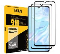 Mobile Stuff Pack of 2, Screen protector Compatible With Huawei P30 Lite, Full Coverage Tempered Glass Film For Huawei P30 Lite