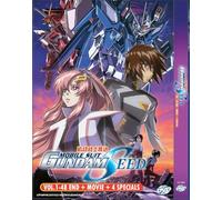 Mobile Suit Gundam Seed + Movie + 4 Specials DVD /w Dual Audio