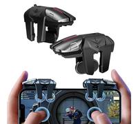Mobile Trigger - Precision Mobile Game Trigger Kit, Joystick Attachment Responsive Controller | Compact Mobile Game Control Buttons, Smartphone Game Controllers for Mile Games