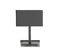 Mobile TV Cart on Wheels - TV Floor Stand - Portable Floor TV Stand Holds for 32-65 Inch LED Flat Screen Up To 100kg Horizontal And Vertical Screen Fixed