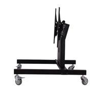 Mobile TV Mount Stand for 32-65 Inch TVs Rolling Cart with Wheels Adjustable Tilt Holds 88lbs/40kg Fits VESA 600x400mm Perfect for Home & Office Use